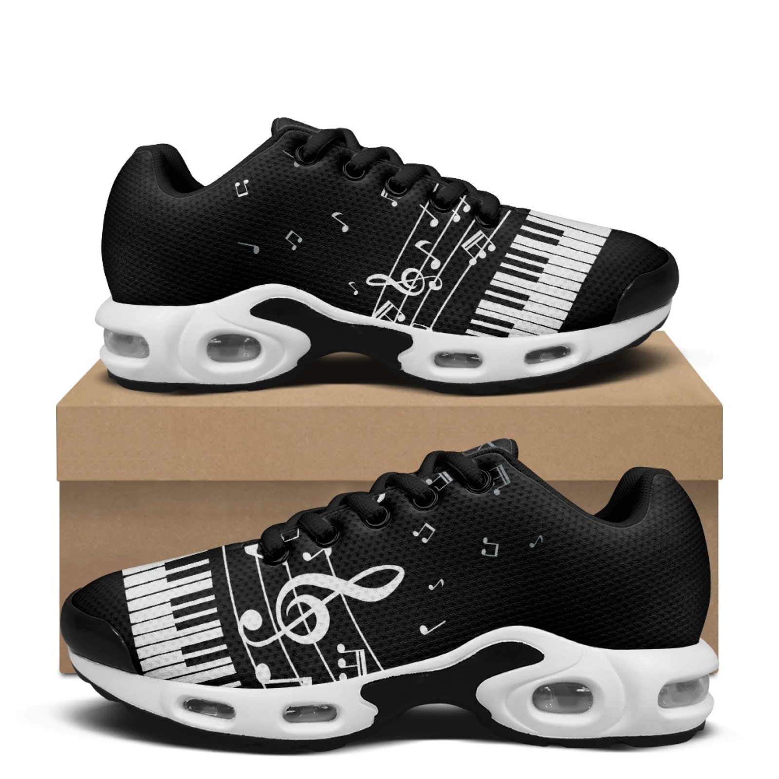 PENSTROLL Piano Music Notes Mo - Air Cushion Jogger Shoes Men recensie en prijs